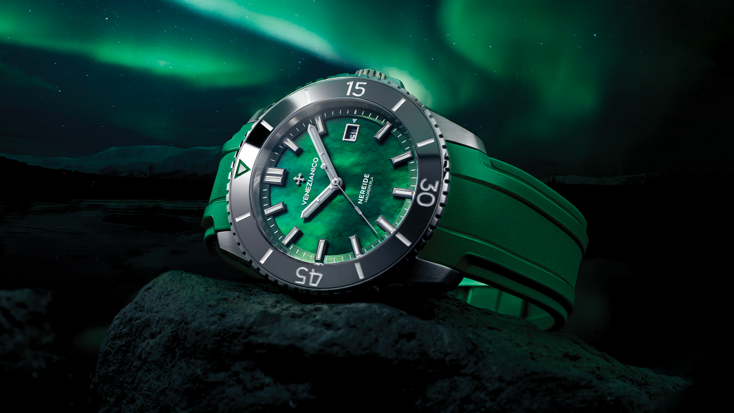 Zorza polarna na nadgarstku? To możliwe z Nereide Madreperla!