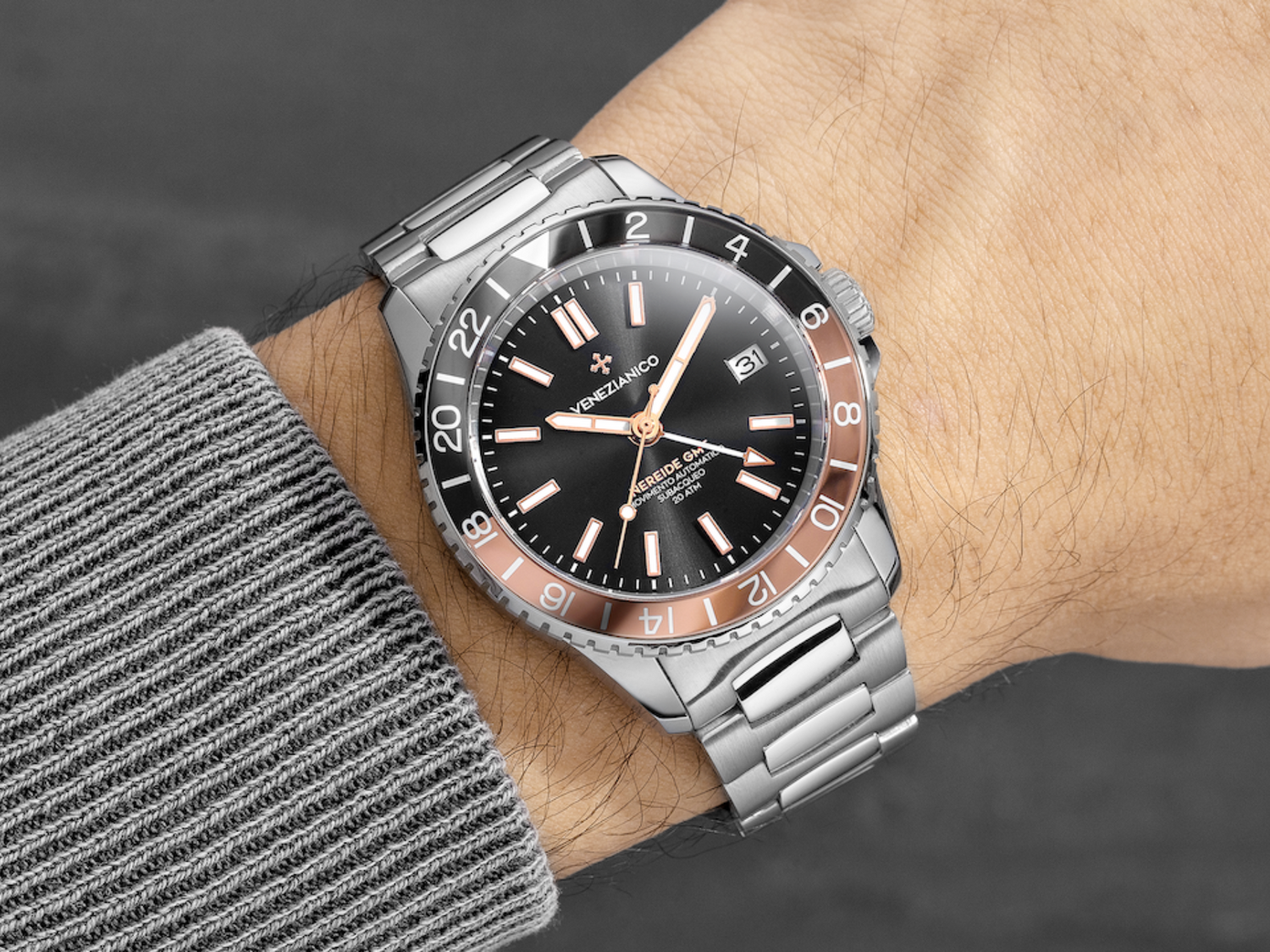 Zmiana czasu w zegarku Venezianico