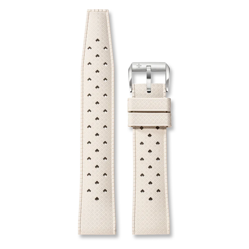 Pasek Tropic Rubber 20 mm – Ivory (kość słoniowa)