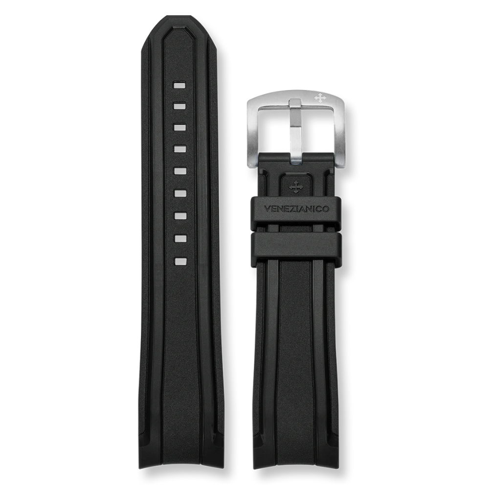 Gumowy Pasek TPU (22mm) - czarny