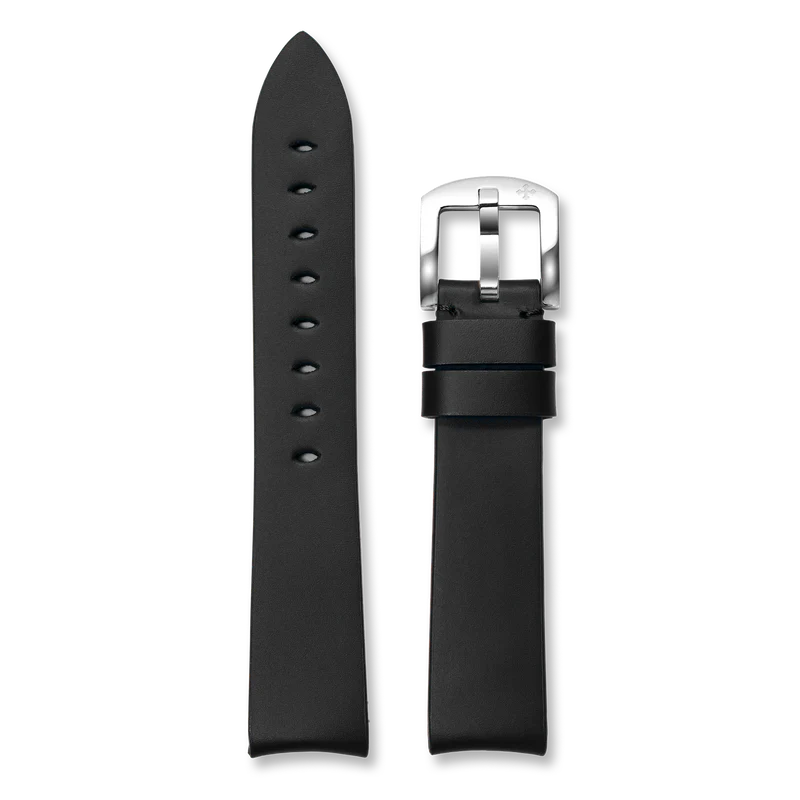 Pasek skórzany 20 mm – Czarny